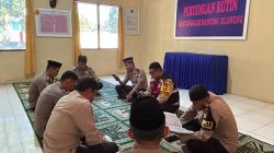 Tingkatkan Keimanan dan Ketakwaan Kapolsek Ulaweng Pimpin Yasinan Rutin Setiap Hari Kamis