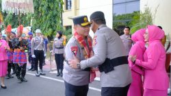 Polda Sulsel Gelar Tradisi Penyambutan Kapolda Baru dan Pelepasan Irjen Pol. Djuhandhani Rahardjo Puro di Mapolda Sulsel