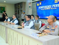 Kortastipidkor Polri Gelar Konferensi Pers Perkembangan Penyidikan Dugaan Korupsi Perizinan dan TPPU di Kabupaten Gowa