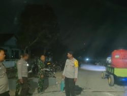 Sinergitas TNI dan Polri dalam Menjaga Keamanan Wilayah Hukum Polsek Ponre Kecamatan Ponre