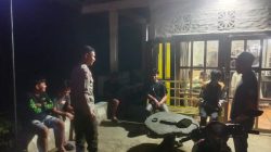 Cegah Potensi Gangguan Kamtibmas, Personel Jaga Polsek Salomekko Gencarkan Patroli Dialogis dan Patroli Biru