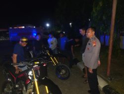 Polsek Mare Gelar Patroli Malam, Wujudkan Situasi Kamtibmas Yang Aman dan Kondusif