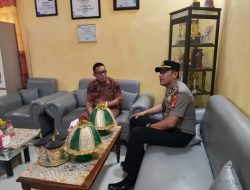 Kapolsek Tellu Siattinge Lakukan Sambang dan Berdialog Bersama Kepala SMA Negeri 14 Bone